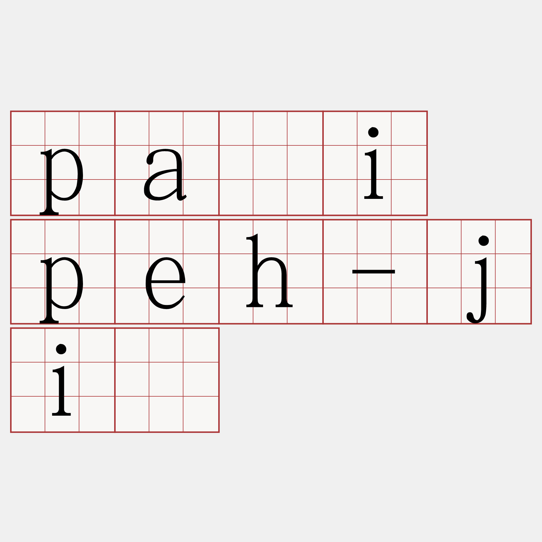 pâi peh-jī
